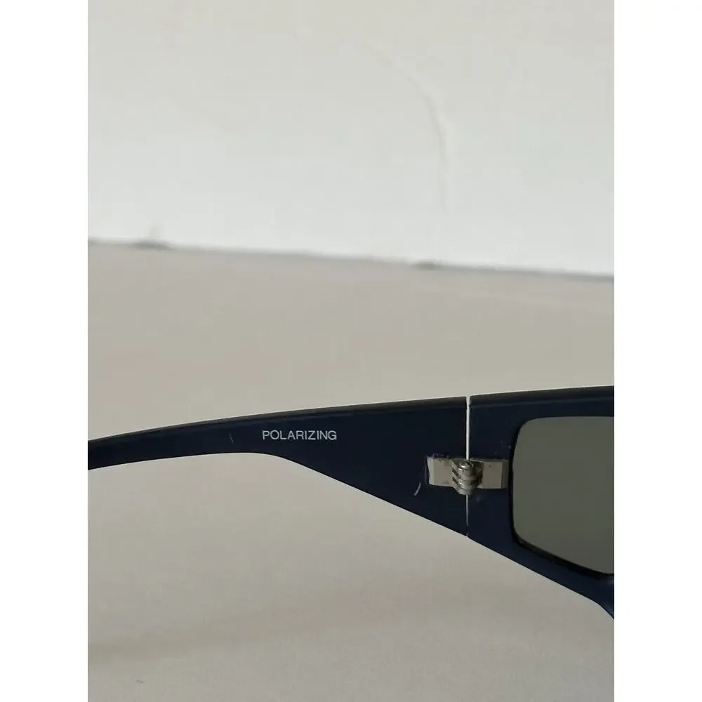Glarefoil sunglasses men polarized Four Lenses By Polaroid 9604F glass lens Blue